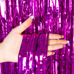 Занавес Дождик, Фуше, Металлик, 100*200 см, 1 шт.