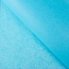 Бумага упаковочная, Тишью, Голубая, 10 шт.