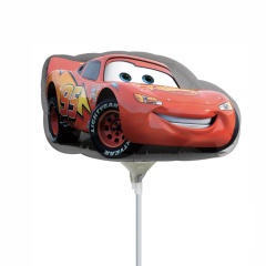 A Шар (10"/25 см) Мини-фигура, Тачки, 1 шт.