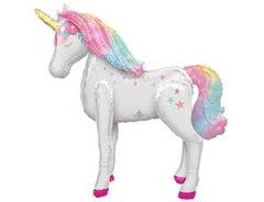A Шар 3D (46''/117 см) Фигура, Единорог спящий, 1 шт. в уп.