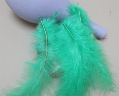 Перья, Зеленый, 12-15 см, 50 шт.